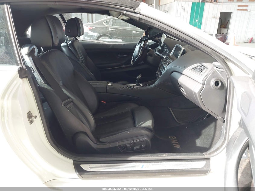 BMW 650I 2012 VIN WBALZ5C5XCDX64505