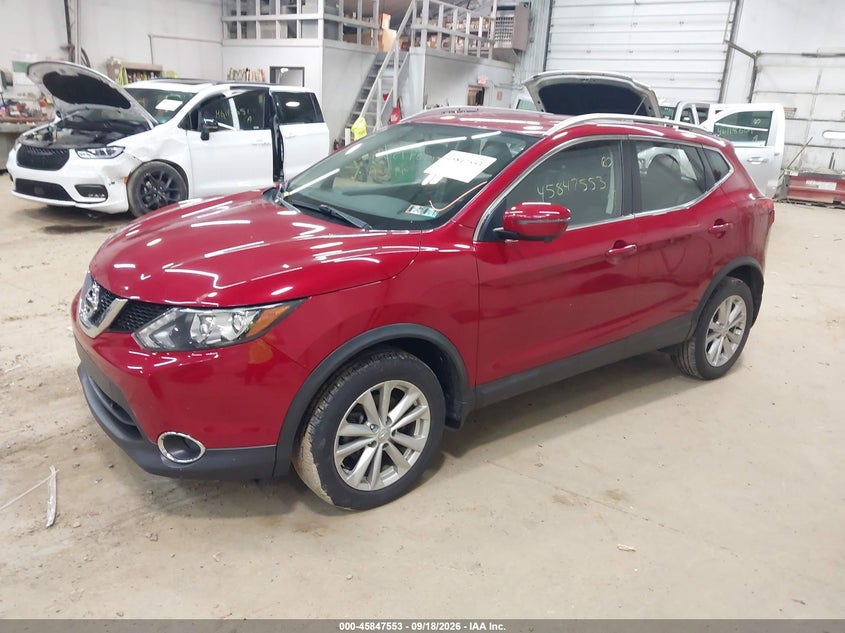 Vin: jn1bj1cr7hw142122, lot: 46346486, nissan rogue sport sv 20172