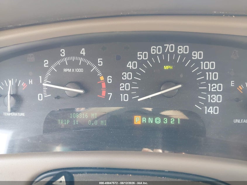2002 BUICK PARK AVENUE auction photo 7