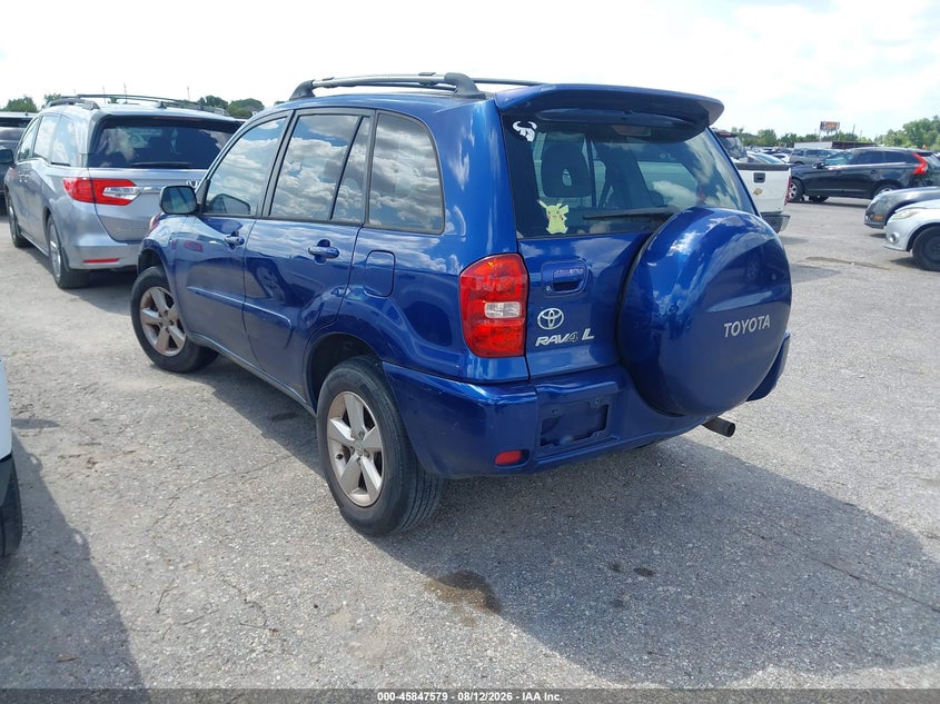 2005 TOYOTA RAV 4 RAV4 2.4L I-4 DOHC, VVT, 161HP