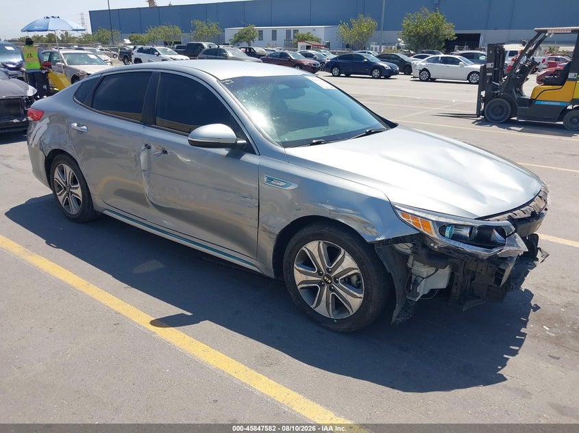 Vin: knagv4ld8j5021895, lot: 46346515, kia optima plug-in hybrid ex 2018 img_1