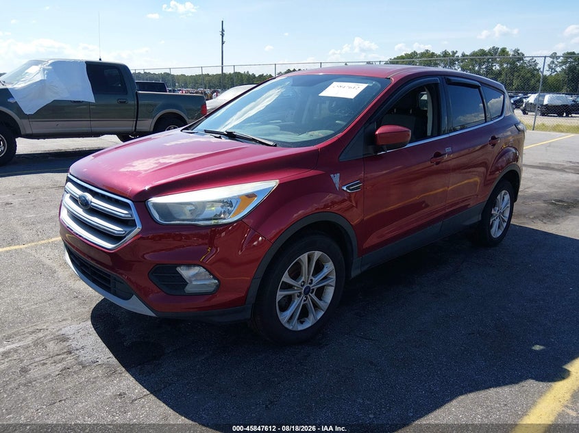 2017 Ford Escape, Обычный износ, IAAI, VIN 1FMCU0GD0HUD08506 — фото 2
