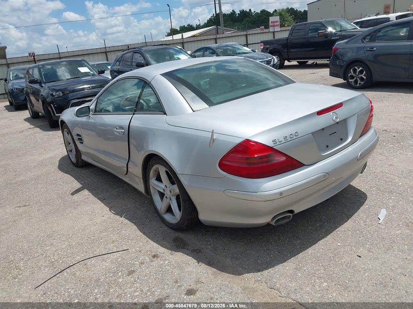 2005 MERCEDES-BENZ SL 500 auction photo 3