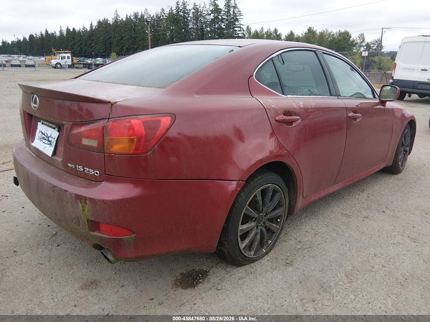 2006 LEXUS IS 250 auction photo 4