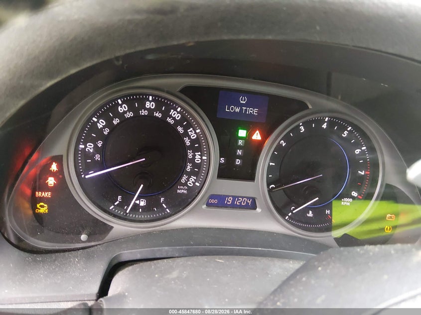 2006 LEXUS IS 250 auction photo 7