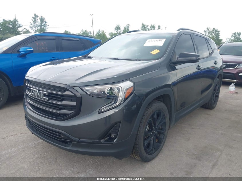 Vin: 3gkalpev6ll117585, lot: 46346614, gmc terrain fwd slt 20202