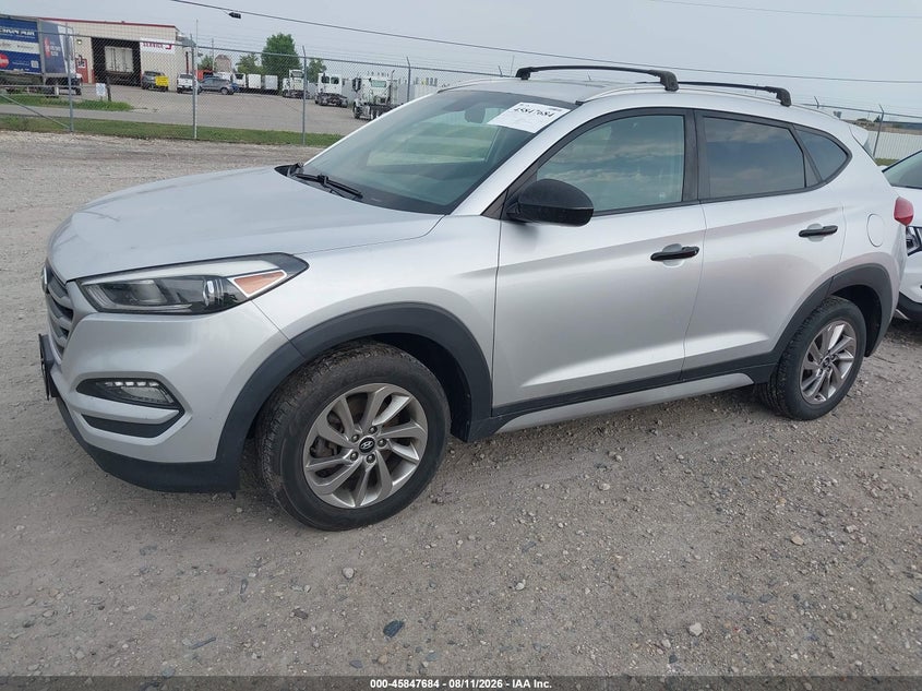 Vin: km8j3ca47ju719492, lot: 46346617, hyundai tucson sel 20182