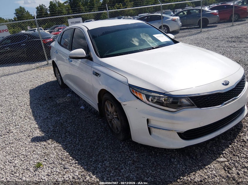2016 KIA OPTIMA SEDAN 2.4L I-4 DI, DOHC, VVT, 185HP