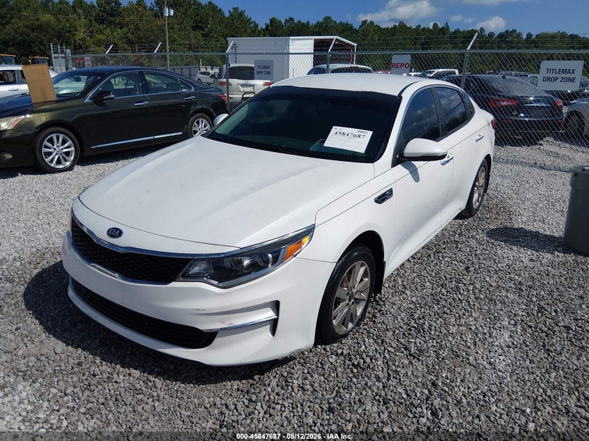 2016 KIA OPTIMA SEDAN 2.4L I-4 DI, DOHC, VVT, 185HP