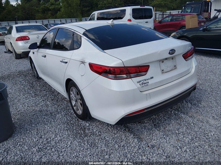 2016 KIA OPTIMA SEDAN 2.4L I-4 DI, DOHC, VVT, 185HP