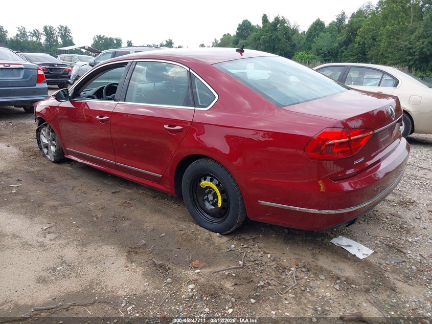 2016 VOLKSWAGEN PASSAT auction photo 3