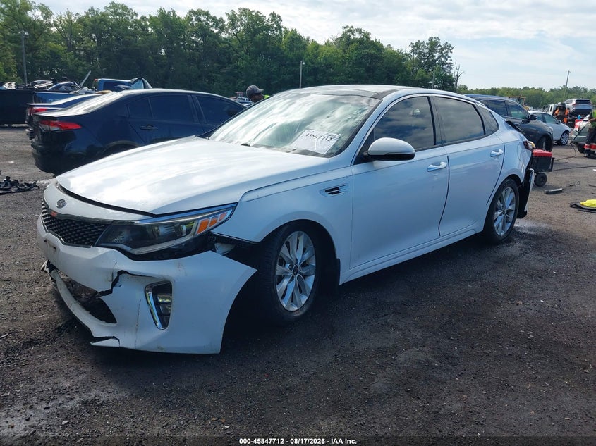Vin: 5xxgt4l35jg245914, lot: 46346645, kia optima s 20182