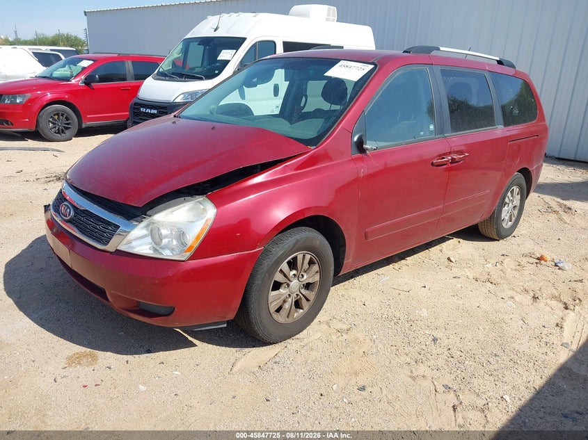 2012 KIA SEDONA VAN 3.5L V-6 DOHC, VVT, 271HP