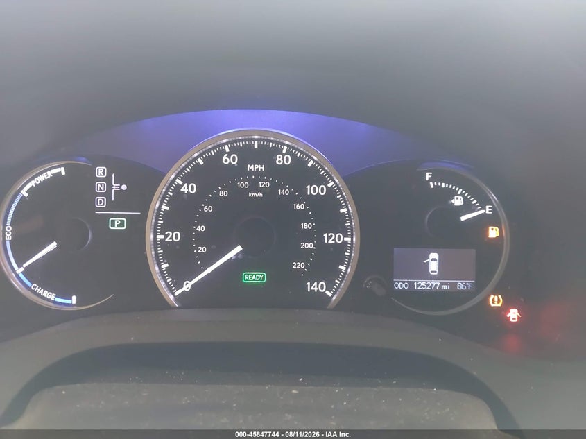 LEXUS CT 200H 2012 VIN JTHKD5BH2C2054131
