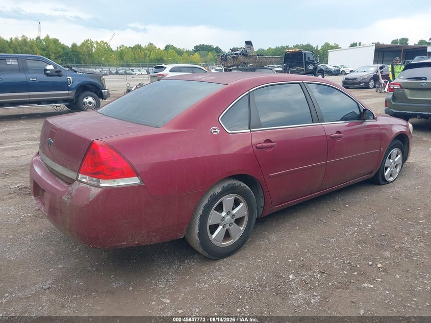 2006 CHEVROLET IMPALA SEDAN 3.5L V-6 VVT, 211HP