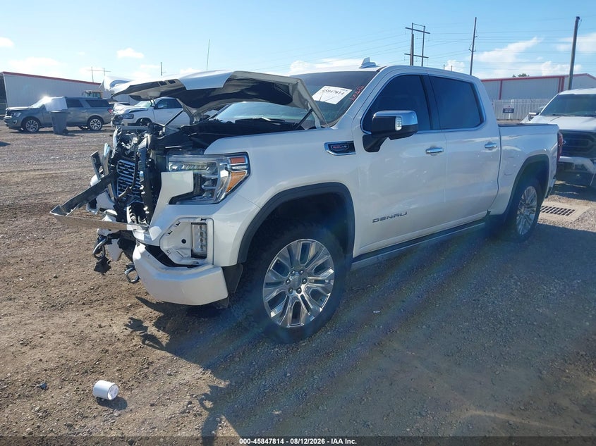 2020 GMC Sierra, Front End, IAAI, VIN 3GTU9FEL2LG433929 — photo 2