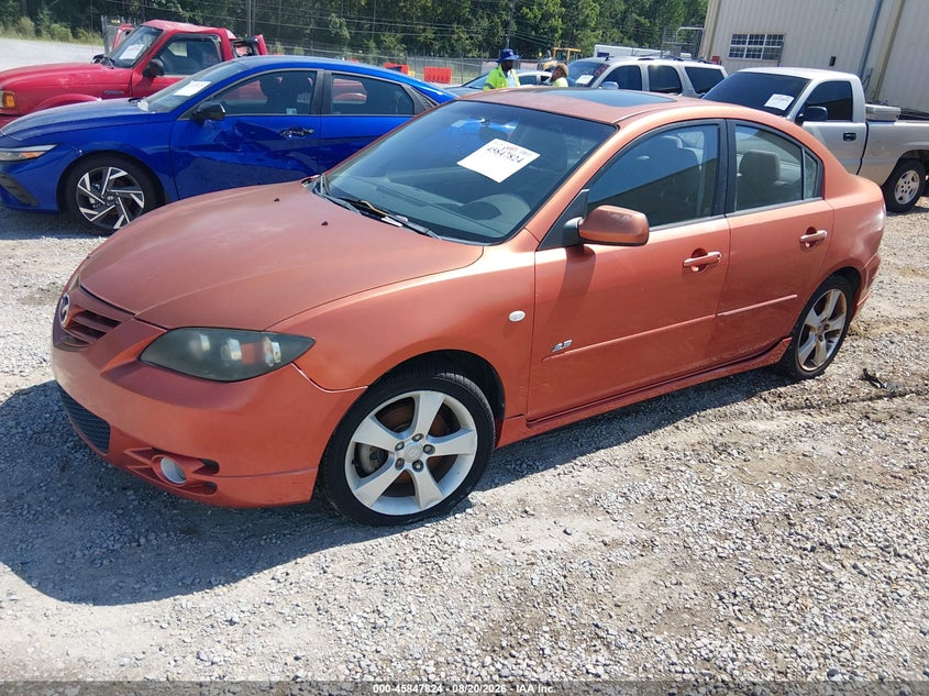 2004 Mazda 3, Normal Wear & Tear, IAAI, VIN JM1BK123X41213991 — photo 2