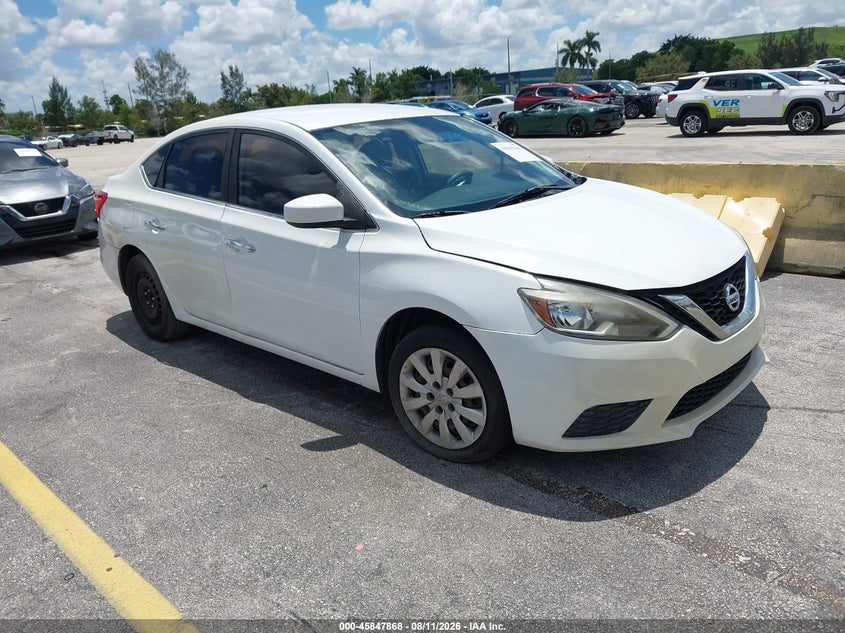 2017 NISSAN SENTRA auction photo 1