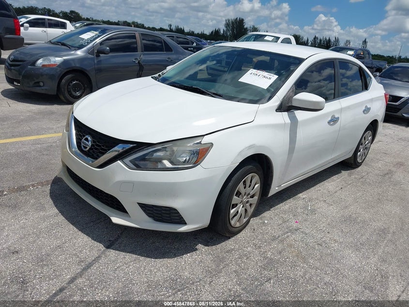 2017 NISSAN SENTRA auction photo 2