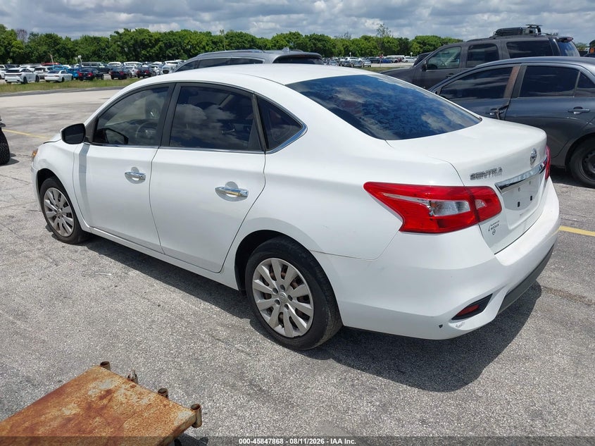 2017 NISSAN SENTRA auction photo 3