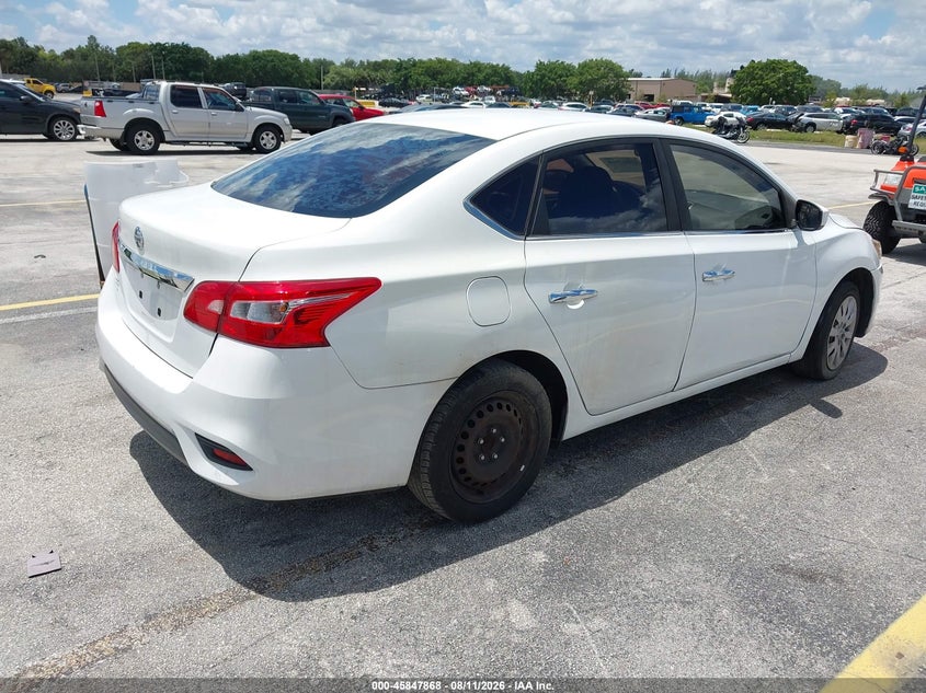 2017 NISSAN SENTRA auction photo 4