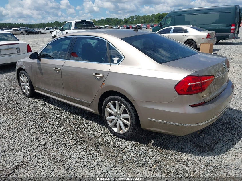 VOLKSWAGEN PASSAT 2016 VIN 1VWAT7A33GC021850
