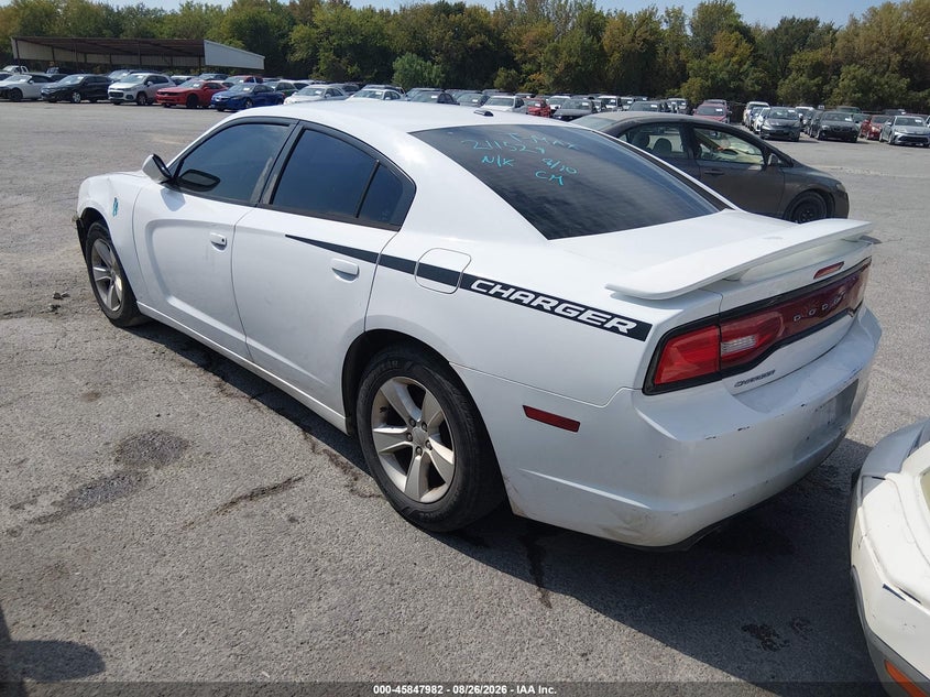 2012 DODGE CHARGER auction photo 3