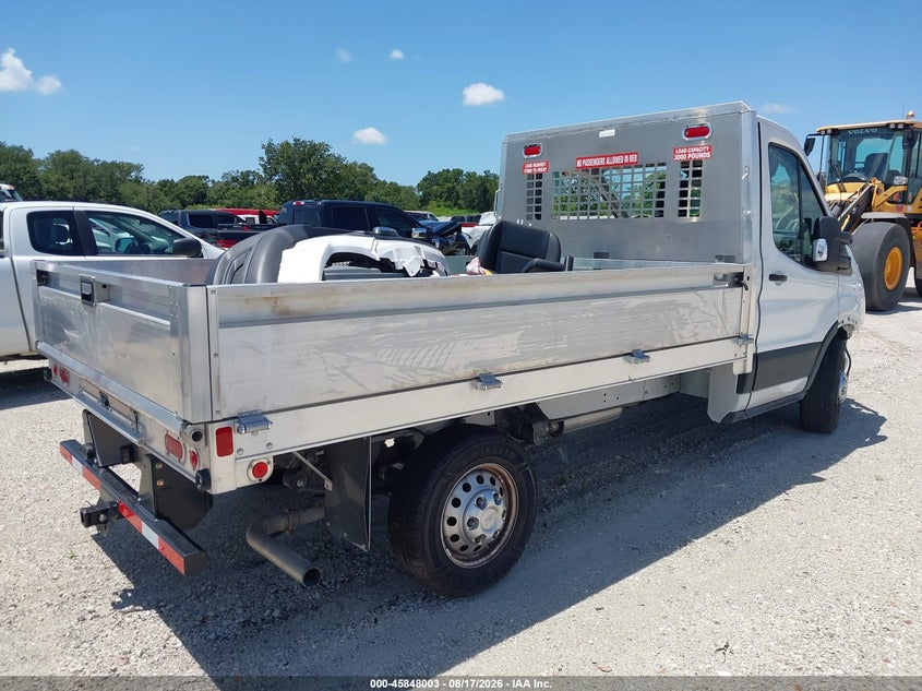 Vin: 1fdbr7z86pkb61947, lot: 46346937, ford transit-250 cab 20234