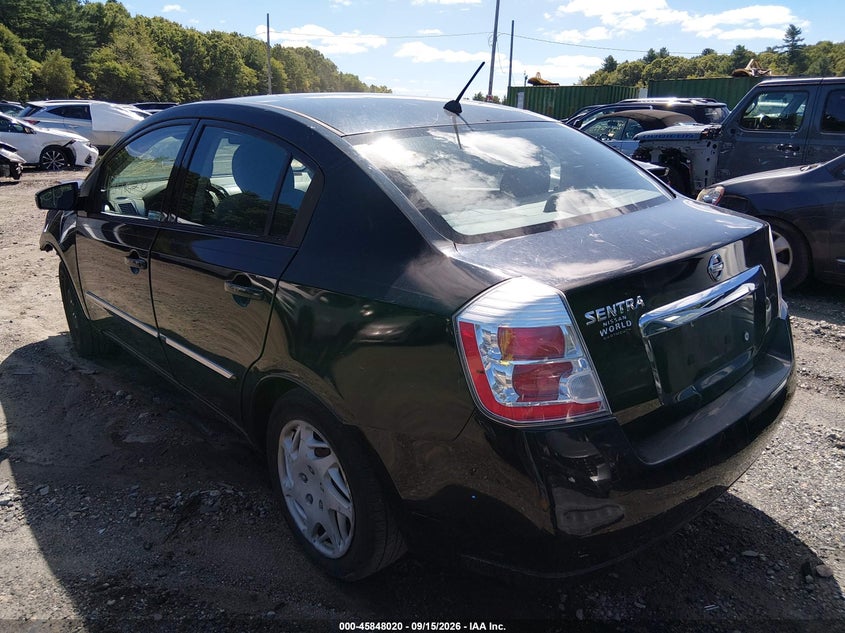 Vin: 3n1ab6ap4al685530, lot: 46346953, nissan sentra 2.0s 20103
