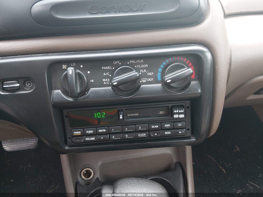 FORD CONTOUR 1998 VIN 1FAFP6632WK281442