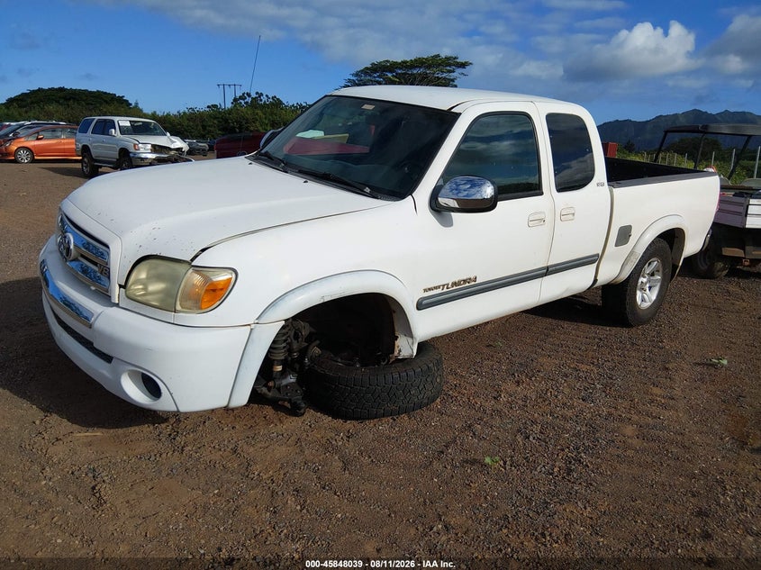 2005 Toyota Tundra Sr5 V8, Ходовая, IAAI, VIN 5TBRT34175S464418 — фото 2