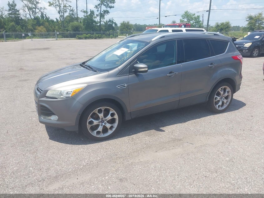 Vin: 1fmcu0j98eub33602, lot: 46346990, ford escape titanium 20142