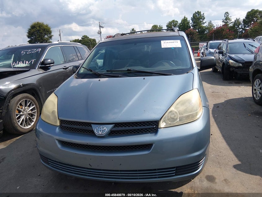 TOYOTA SIENNA 2005 VIN 5TDZA23C25S250852