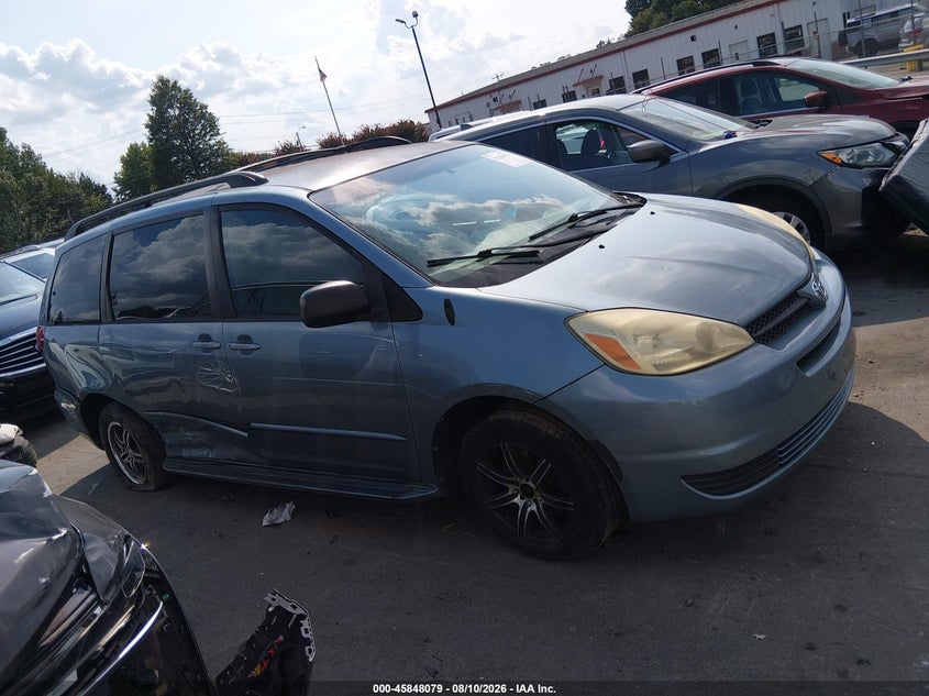 TOYOTA SIENNA 2005 VIN 5TDZA23C25S250852