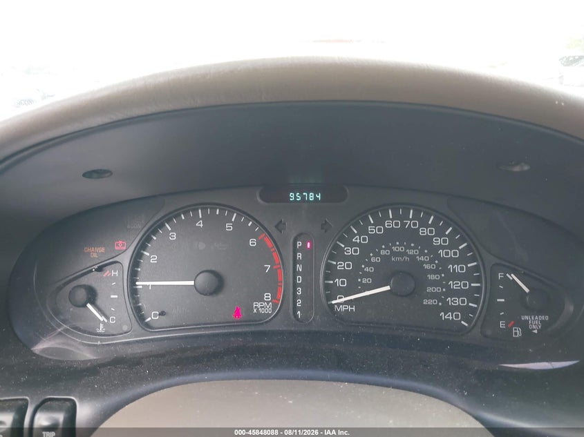 1999 OLDSMOBILE INTRIGUE SEDAN 3.5L V-6 DOHC, 215HP