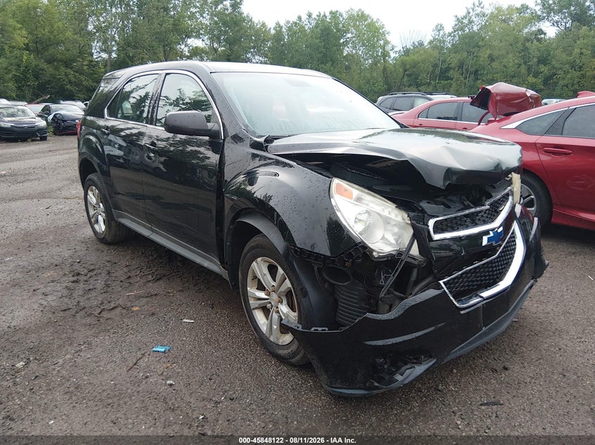 2012 Chevrolet Equinox Ls, Front, IAAI, VIN 2GNFLCEK7C6243157