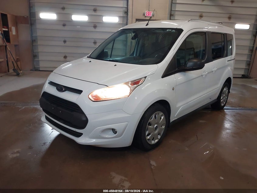 2017 Ford Transit Connect, Правый зад, IAAI, VIN NM0AE8F79H1309283 — фото 2