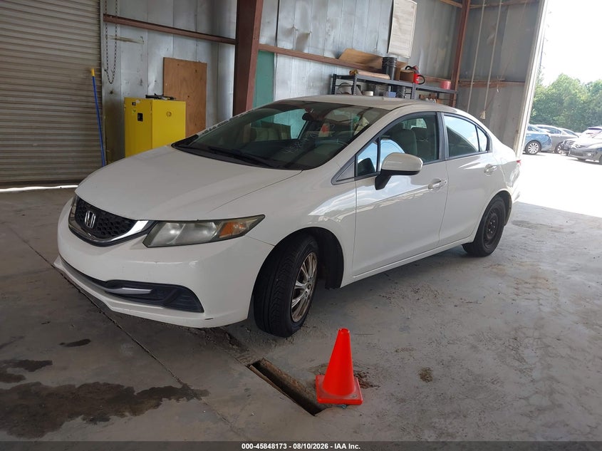 2014 HONDA CIVIC auction photo 2