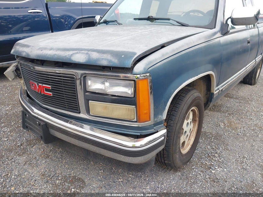 GMC SIERRA 1992 VIN 2GTEC19K9N1531233