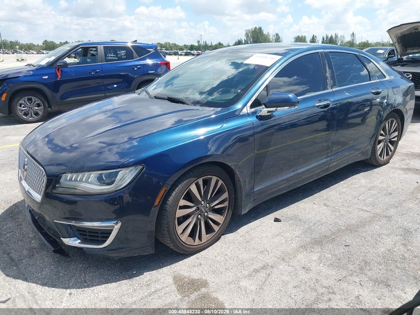 2017 LINCOLN MKZ auction photo 2