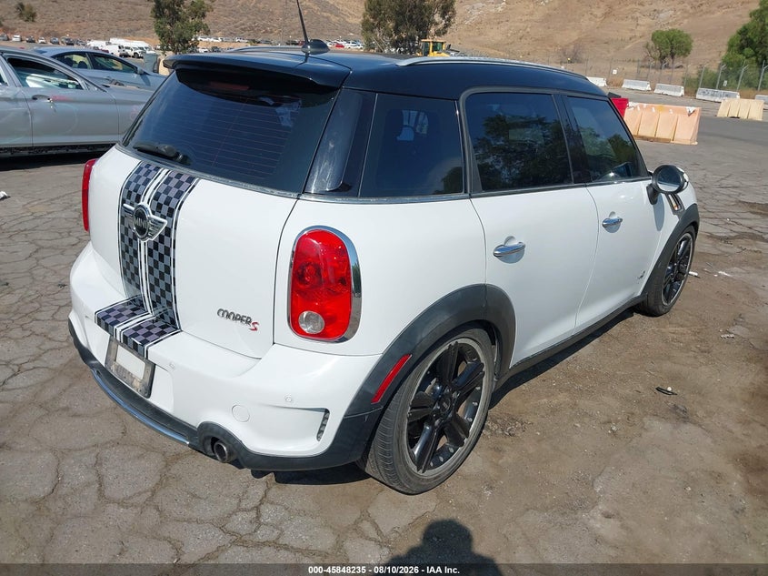 2012 MINI COOPER S COUNTRYMAN auction photo 4
