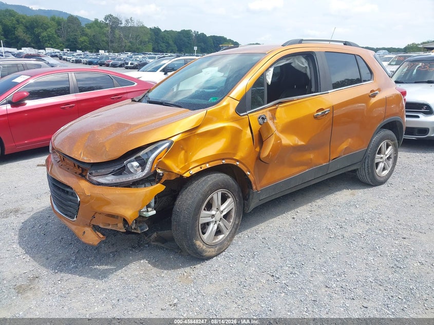 2017 Chevrolet Trax, Оба бока, IAAI, VIN 3GNCJPSB0HL184914 — фото 2