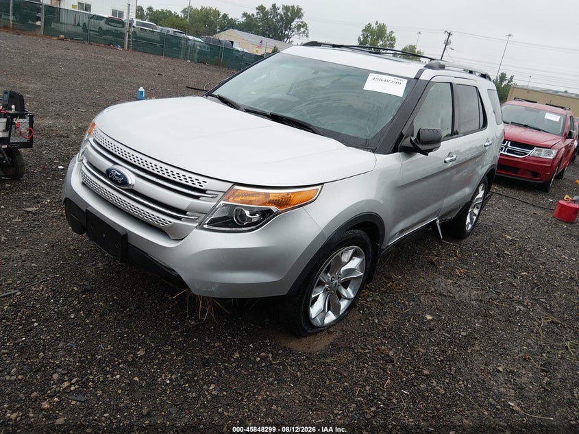 2015 Ford Explorer, Левый бок, IAAI, VIN 1FM5K7D8XFGB09859 — фото 2