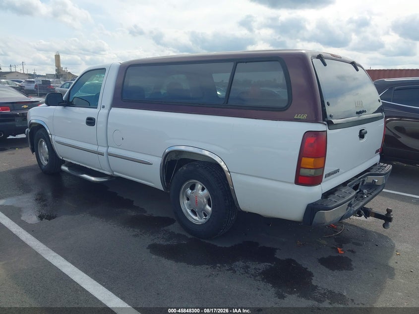 GMC NEW SIERRA 1500 1999 VIN 1GTEC14T2XE506711