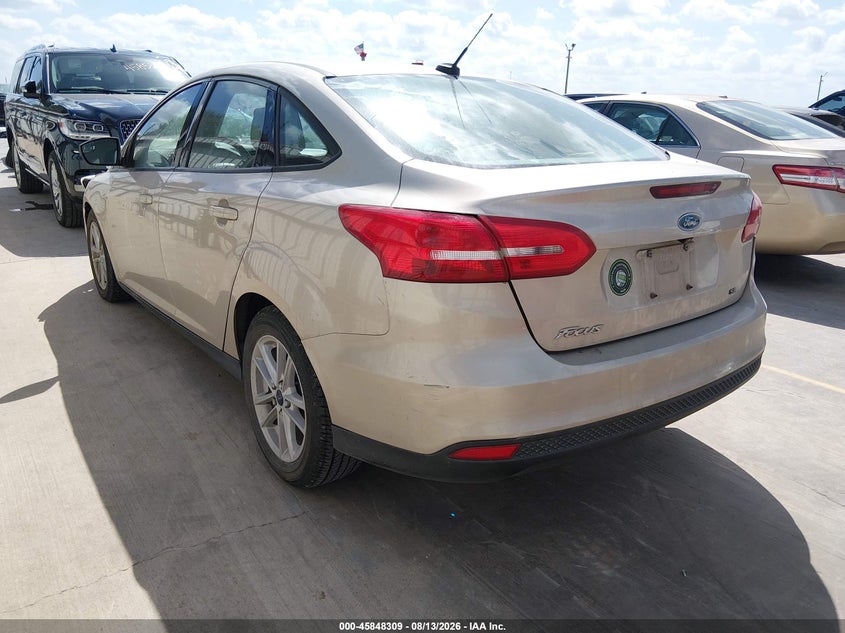 Vin: 1fadp3f2xjl277476, lot: 46347242, ford focus se 20183