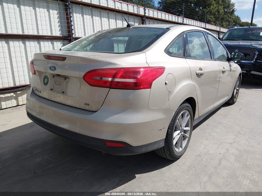 Vin: 1fadp3f2xjl277476, lot: 46347242, ford focus se 20184