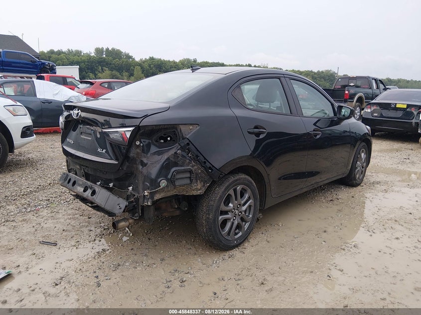 Vin: 3mydlbyvxky504540, lot: 46347270, toyota yaris xle 20194