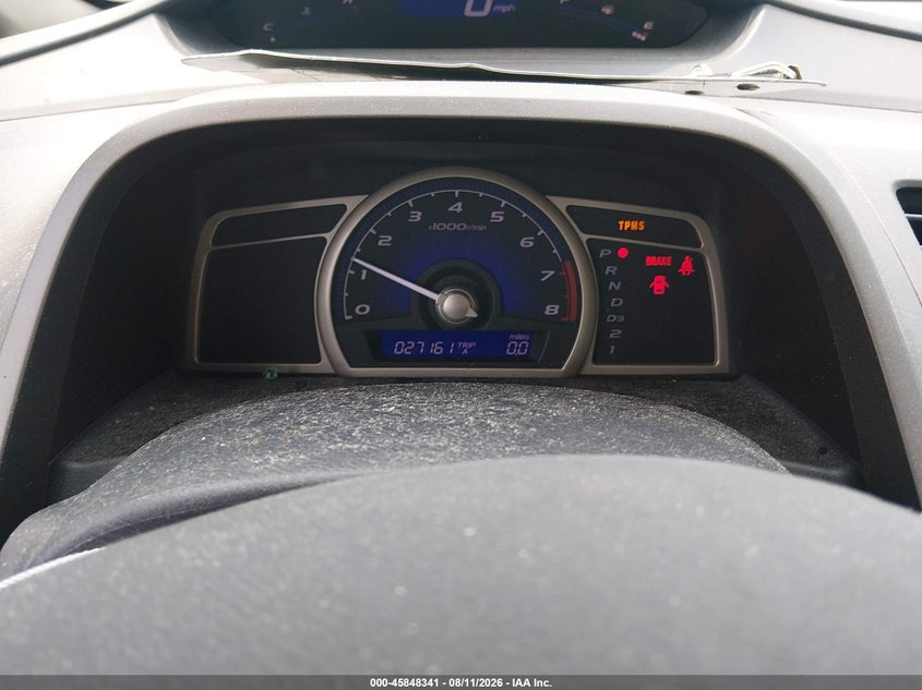 2011 HONDA CIVIC SEDAN 1.8L I-4 VVT, 140HP