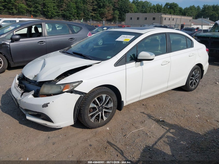 2014 HONDA CIVIC SEDAN 1.8L I-4 VVT, 143HP
