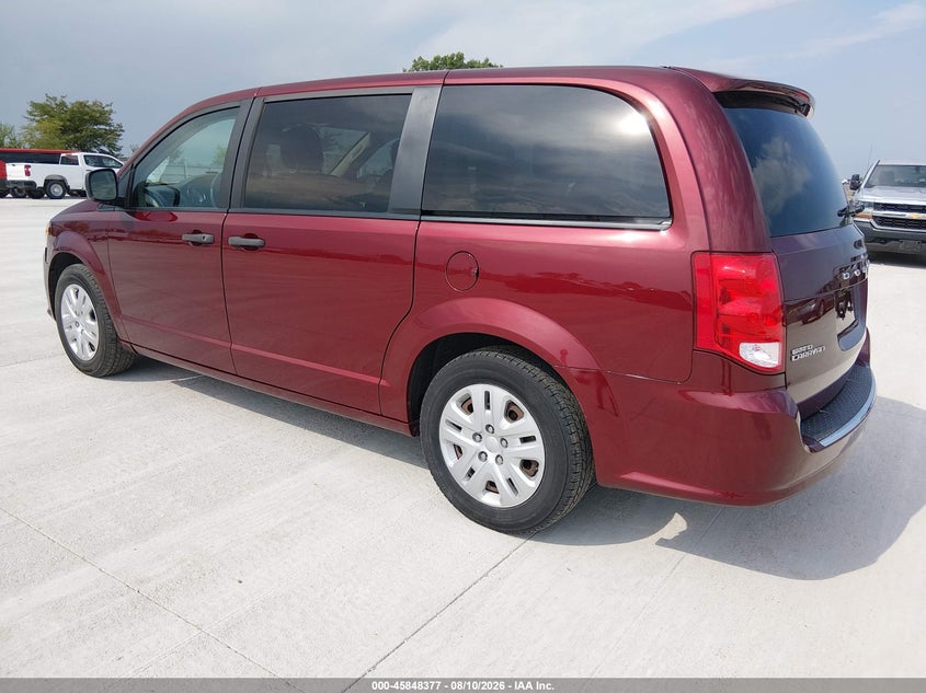 DODGE GRAND CARAVAN 2019 VIN 2C4RDGBG2KR639231